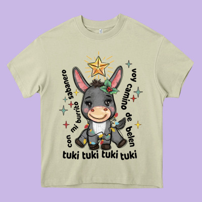 Mi Burrito Sabanero Mexican Heavy Core Tee Designed By Maliassmallbusiness