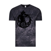 Cloud Black goku super saiyan ultra dragon Vintage Tee - DesigneFamous