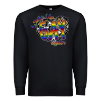 Black woke up gay again Premium Sweatshirt - SublimationCraftShop