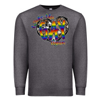 Charcoal Heather woke up gay again Premium Sweatshirt - SublimationCraftShop