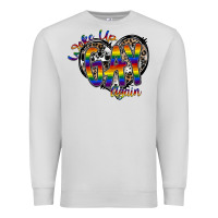 Dove Grey woke up gay again Premium Sweatshirt - SublimationCraftShop
