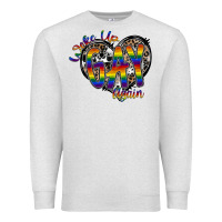 Oatmeal Heather woke up gay again Premium Sweatshirt - SublimationCraftShop