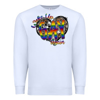 White woke up gay again Premium Sweatshirt - SublimationCraftShop