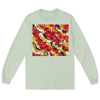 Matcha bandana and cowhide pattern Long Sleeve Tee - TumblerDesignByShophia