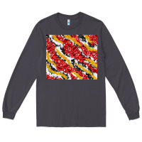 Smoke bandana and cowhide pattern Long Sleeve Tee - TumblerDesignByShophia