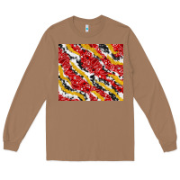 Toasted Coconut bandana and cowhide pattern Long Sleeve Tee - TumblerDesignByShophia