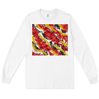 White bandana and cowhide pattern Long Sleeve Tee - TumblerDesignByShophia