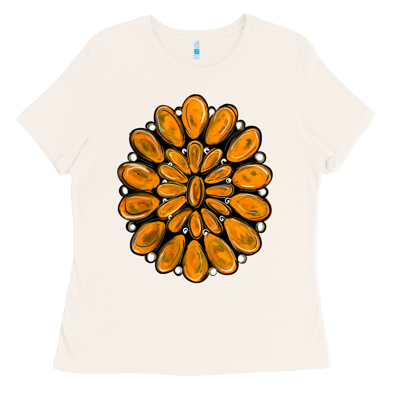 Orange Gemstone Ladies Tee by RanaPortraitStore | Teevron