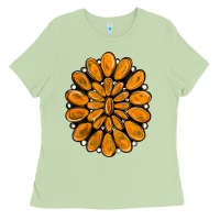 Matcha orange gemstone Ladies Tee - RanaPortraitStore