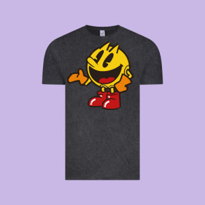 Pacman Vintage Tee Designed By Designefamous
