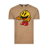 Vintage Coffee pacman Vintage Tee - DesigneFamous