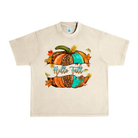Sandshell pumpkin hello fall Urban Heavy Tee - NancyCooperArtShop