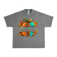Tornado pumpkin hello fall Urban Heavy Tee - NancyCooperArtShop