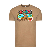 Vintage Coffee vacation mode Vintage Tee - NancyCooperArtShop