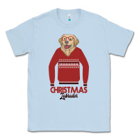 Dusty Blue Christmas Labrador Classic Tee - Bettercallsaul