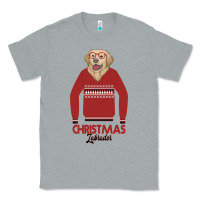 Heather Grey Christmas Labrador Classic Tee - Bettercallsaul