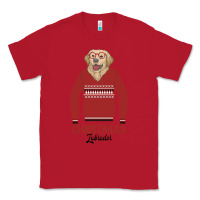 Red Christmas Labrador Classic Tee - Bettercallsaul