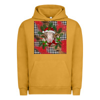 Pigment Peanut Butter Christmas merino Urban Hoodie - BarkalooDesign