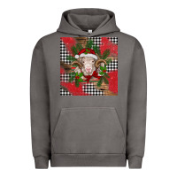 Pigment Tornado Christmas merino Urban Hoodie - BarkalooDesign