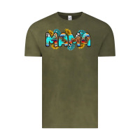 Vintage Olive western mama Vintage Tee - RanaPortraitStore