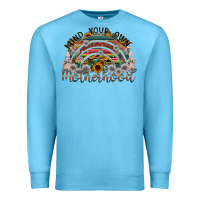 Ocean Blue mind your own motherhood Premium Sweatshirt - SublimationCraftShop