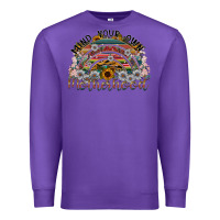 Purple mind your own motherhood Premium Sweatshirt - SublimationCraftShop