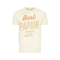 Vintage Arctic Mens Best Papaw Ever Funny Dad / Grandpa Vintage Tee - DesigneFamous