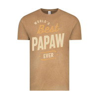 Vintage Camel Mens Best Papaw Ever Funny Dad / Grandpa Vintage Tee - DesigneFamous