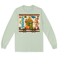 Matcha autumn vibes Long Sleeve Tee - TumblerDesignByShophia