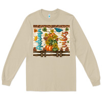 Mushroom autumn vibes Long Sleeve Tee - TumblerDesignByShophia