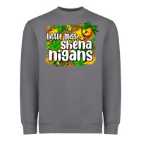 Storm St. Patrick's Little miss shenanigans Heavyweight Sweatshirt - OliviaCreatesArt
