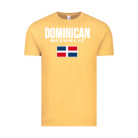 Vintage Mustard dominican republic Vintage Tee - DesigneFamous