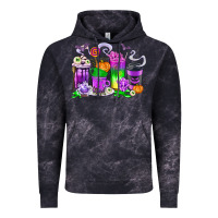 Cloud Black Halloween Coffee Cups Vintage Hoodie - texasbilliewilder