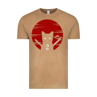 Vintage Camel ninja cat japanese Vintage Tee - DesigneFamous