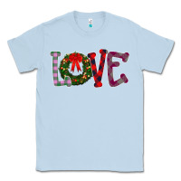 Dusty Blue Love Christmas Classic Tee - Bettercallsaul