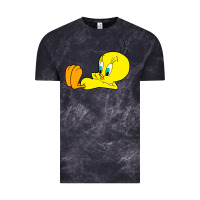 Cloud Black tweety bird Vintage Tee - DesigneFamous