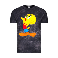 Cloud Black tweety bird Vintage Tee - DesigneFamous