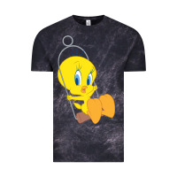 Cloud Black tweety bird Vintage Tee - DesigneFamous