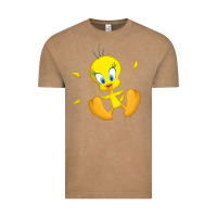 Vintage Coffee tweety bird Vintage Tee - DesigneFamous