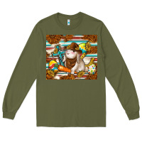 Army Green western bunny Long Sleeve Tee - TumblerDesignByShophia