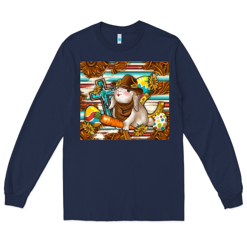 Western Bunny Long Sleeve Tee by TumblerDesignByShophia | Teevron