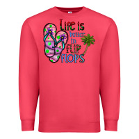 Cardinal life is better İn flip flops Premium Sweatshirt - CowhideDigitalArt