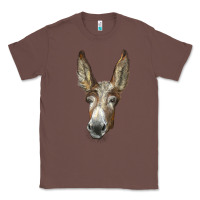 Chestnut american mammoth jackstock donkey  face Classic Tee - LillyAllenDesigns