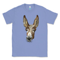Colony Blue american mammoth jackstock donkey  face Classic Tee - LillyAllenDesigns