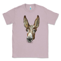 Lilac american mammoth jackstock donkey  face Classic Tee - LillyAllenDesigns