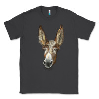 Smoke american mammoth jackstock donkey  face Classic Tee - LillyAllenDesigns
