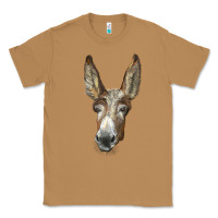Toasted Coconut american mammoth jackstock donkey  face Classic Tee - LillyAllenDesigns