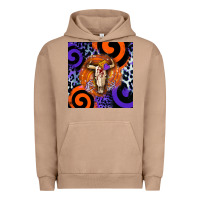 Pigment Burro halloween bull skull Urban Hoodie - BarkalooDesign