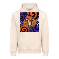 Sandshell halloween bull skull Urban Hoodie - BarkalooDesign