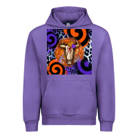 Tulip halloween bull skull Urban Hoodie - BarkalooDesign